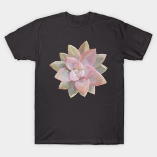 Pink Succulent T-Shirt